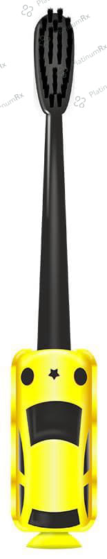 DentoShine Yellow Extra Soft Zippy Toothbrush for Kids