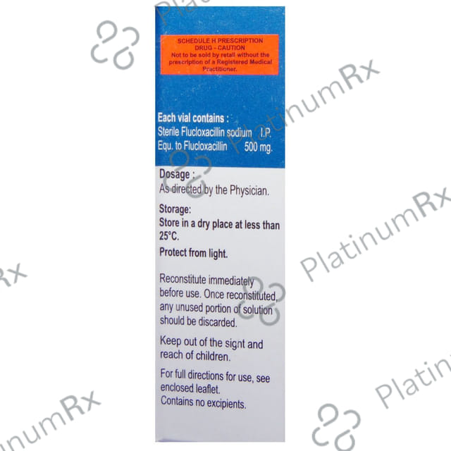 Staphonex 500mg Injection 1s