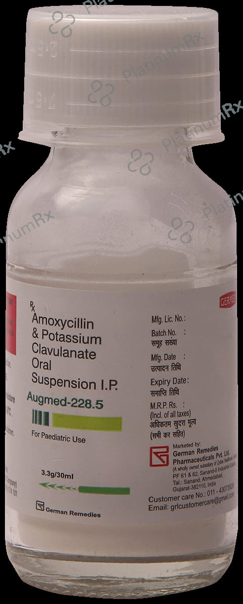 Augmed 228.5mg Oral Suspension 30ml