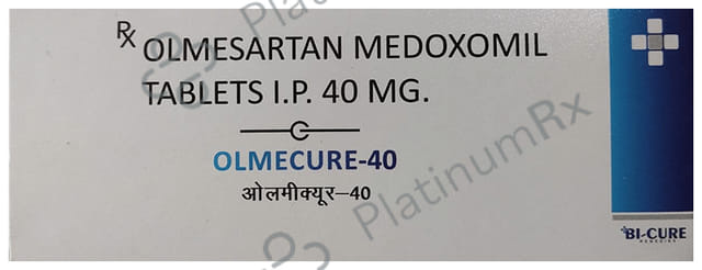 Olmecure 40 Tablet 10 Tablet Bi-Cure Remedies