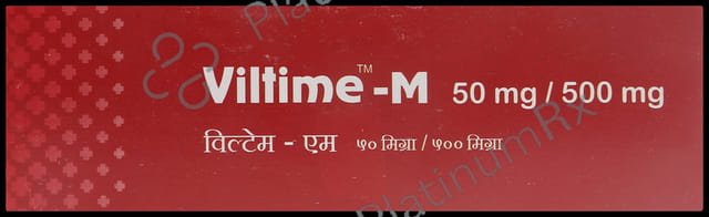 Viltime M 500/50mg Tablet 15s