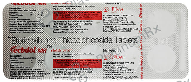 Ecbdol MR Tablet 10s