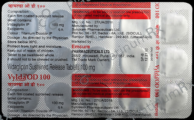 Vylda OD SR 100mg Tablet 15s