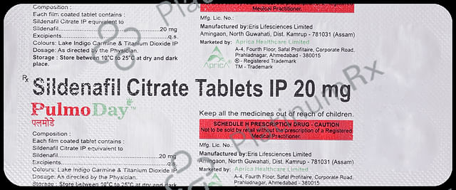 Pulmoday 20mg Tablet