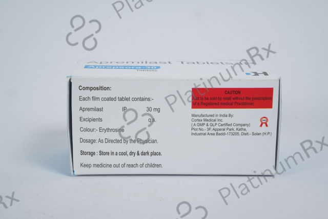 Aprepsora 30mg Tablet 10s