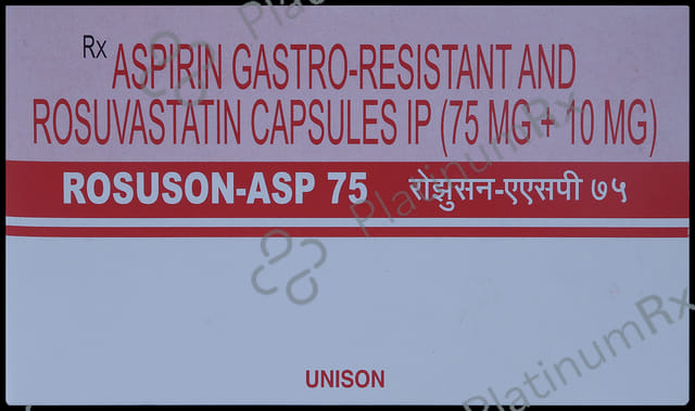 Rosuson ASP 10mg/75mg Capsule