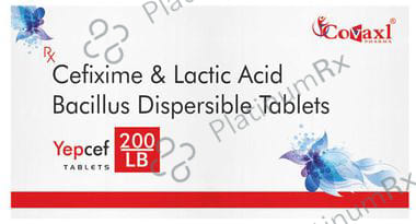 Yepcef LB 200mg Tablet 10s