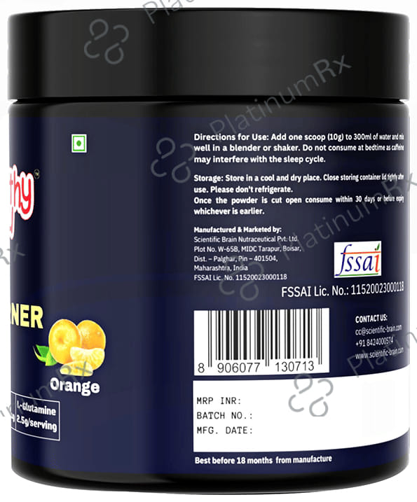 Healthy You Fat Burner Powder Orange