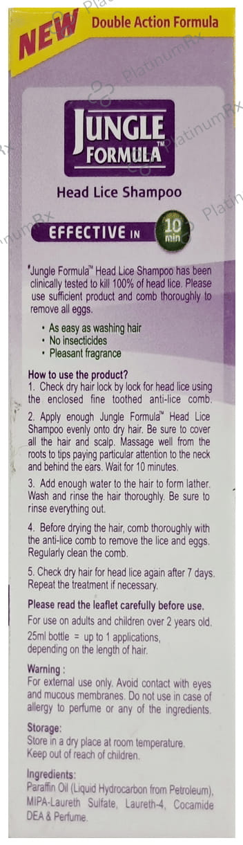 Jungle Formula Head Lice Shampoo