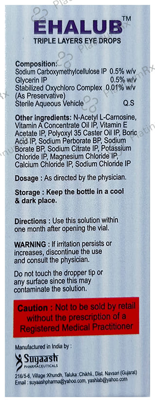 Ehalub Eye Drop
