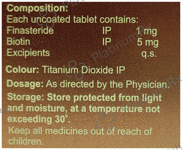 Tinfal Plus 5/1mg Tablet 10s