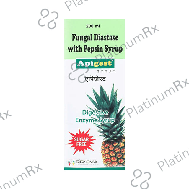 Apigest Sugar Free Syrup 200ml
