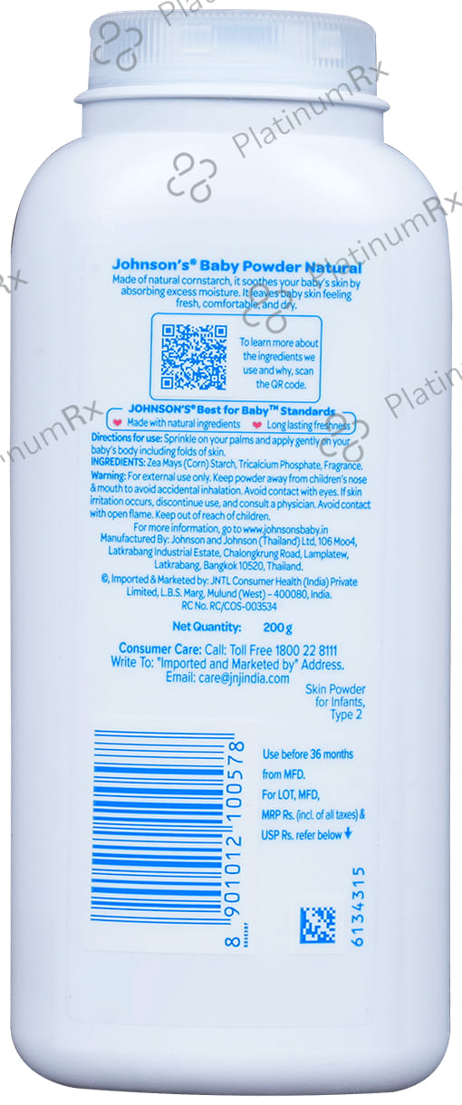 Johnsons Baby Powder 200gm