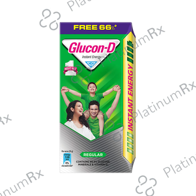 Glucon D with Glucose Flavour Regular 125gm