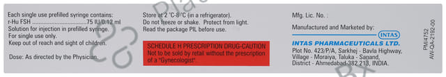 Folisurge 75IU Injection 1s