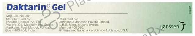 Daktarin 2% Gel 40gm