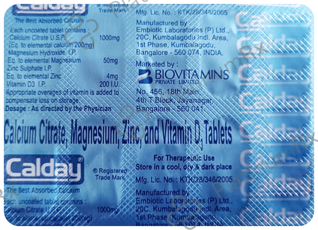 Calday Tablet 10s