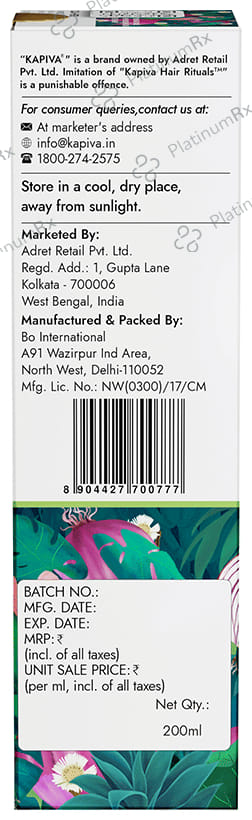 Kapiva Hair Rituals Scalp Care Onion Brahmi Hair Oil