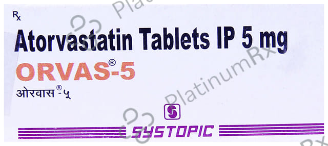 Orvas 5mg Tablet 10s