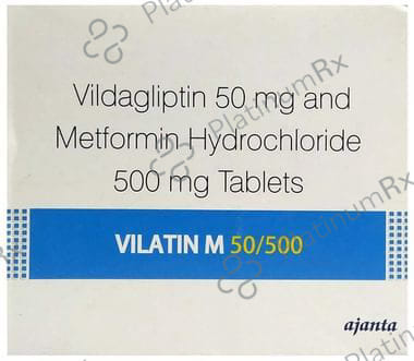 Vilatin M 50/500mg Tablet 15s