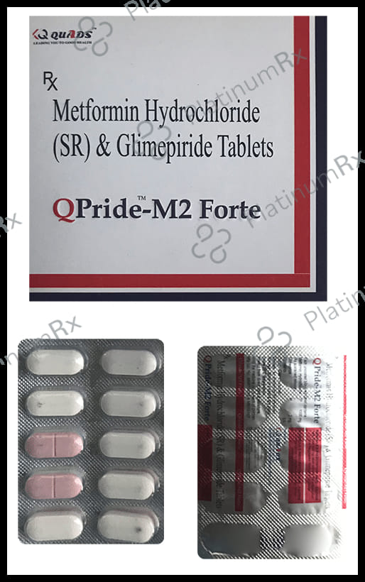 QPride M2/1000mg Forte Tablet SR 10s