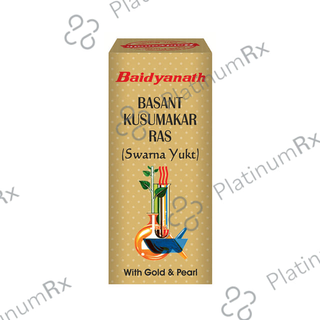 Baidyanath (Noida) Basant Kusumakar Ras (Swarna Yukt) 25 tablets