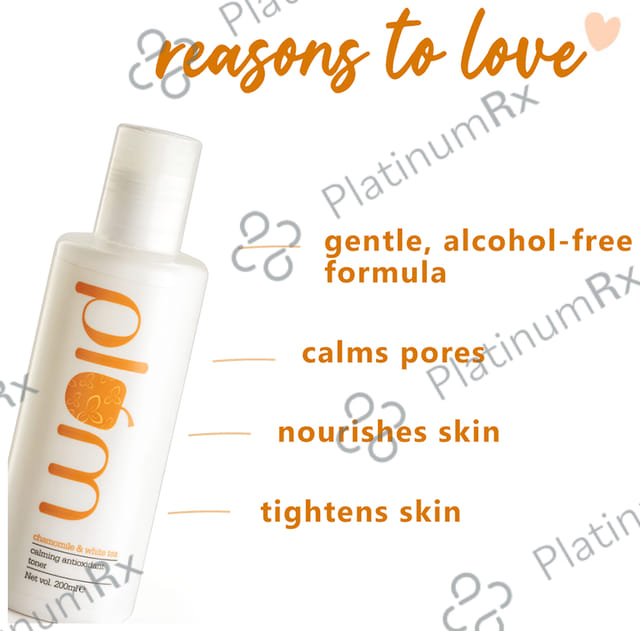 Plum Chamomile & White Tea Calming Antioxidant Toner