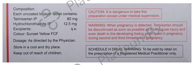Telvas H 80/12.5mg Tablet 10s
