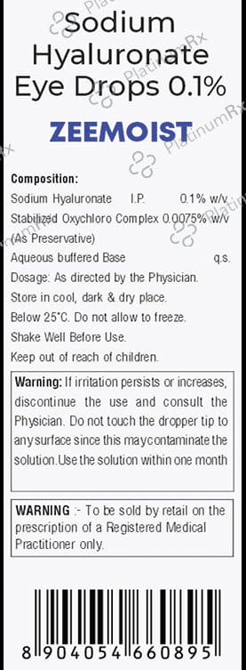 Zeemoist Eye Drop