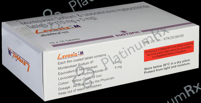 Levosiz M 5/10mg Tablet 15s