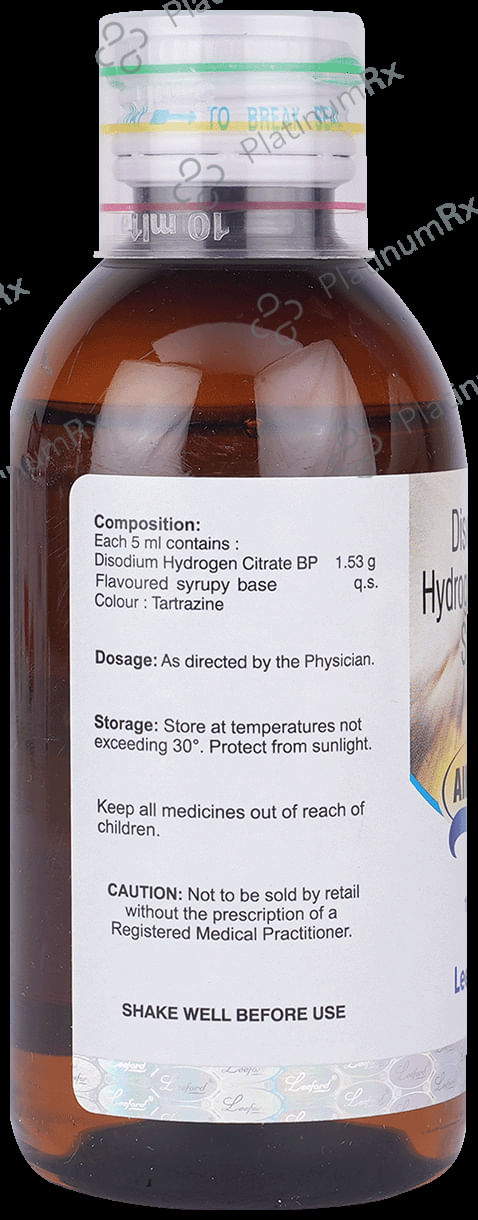 Alkazip 1.53gm Syrup 100ml