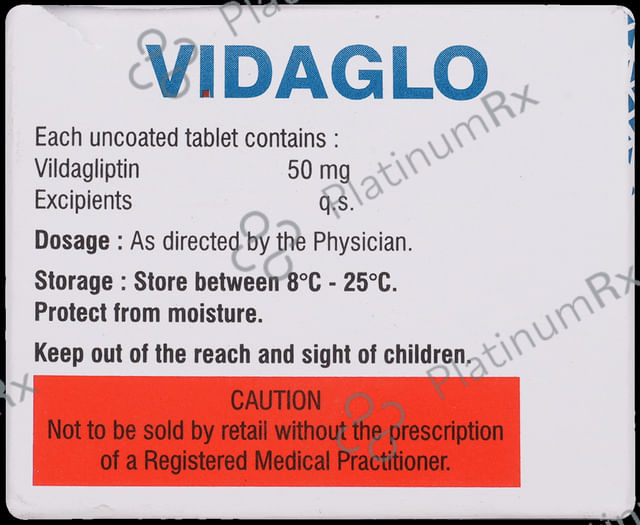 Vidaglo 50mg Tablet 10s
