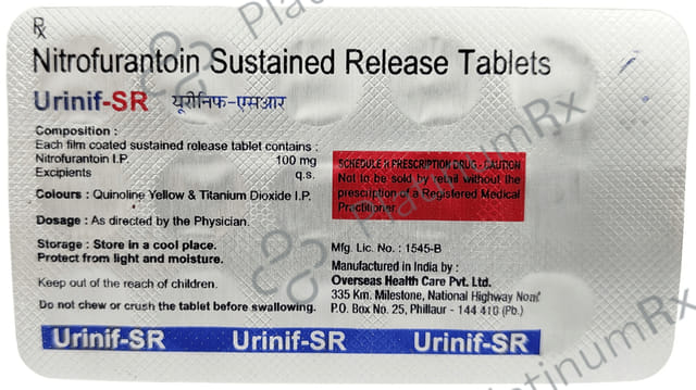 Urinif SR 100mg Tablet 15s
