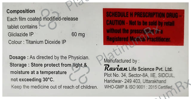 Insurize 60mg Tablet XR