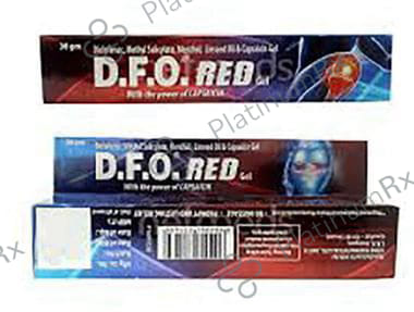 D.F.O. Red Gel 50gm