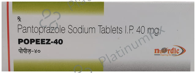Popeez 40mg Tablet