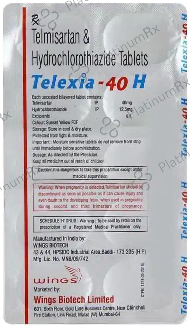 Telexia 40H Tablet