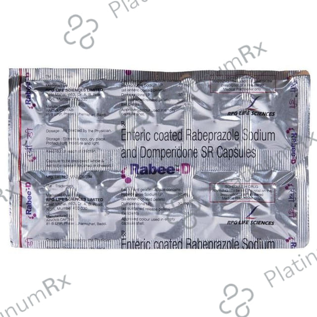 Rabee D 30/20mg Capsule SR 10s