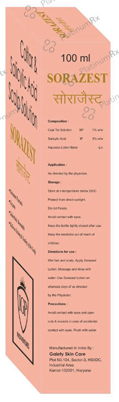 Sorazest Solution 100ml