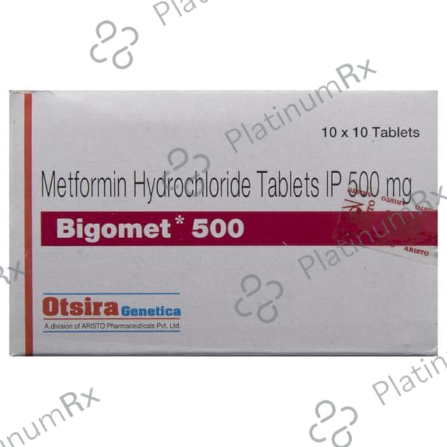 Bigomet 500mg Tablet 10s