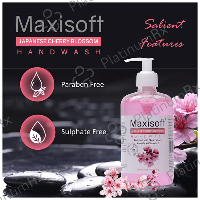 Maxisoft Japanese Cherry Blossom Hand Wash (500ml Each) 1 Bottle