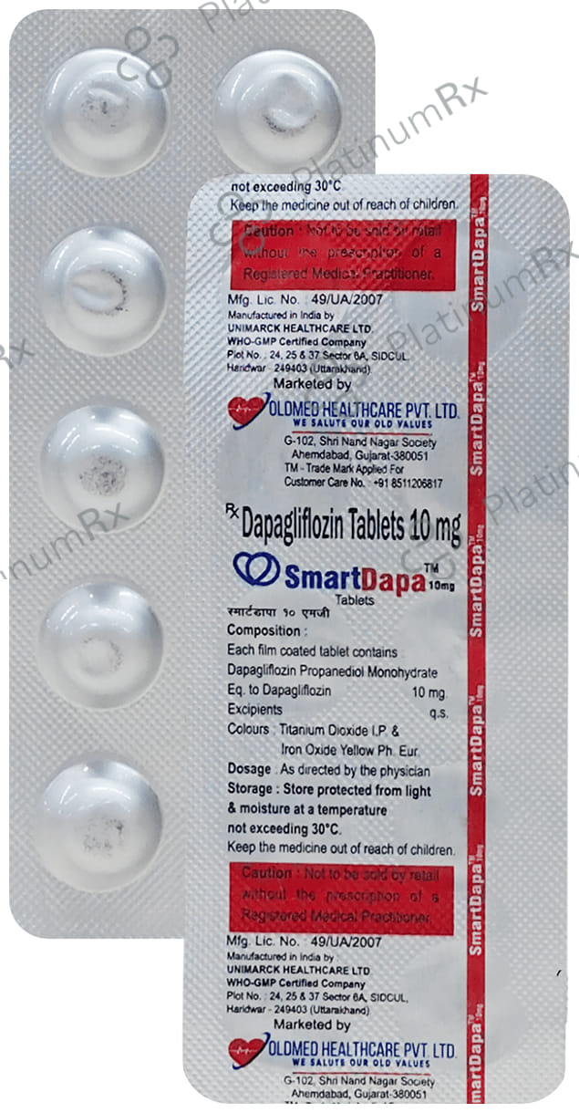 Smartdapa 10mg Tablet