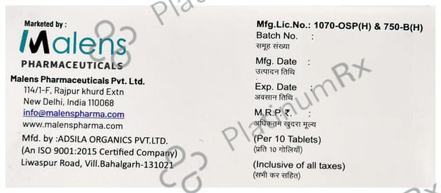 Acriban 40mg Tablet 10s