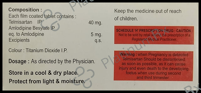 Telkonol AM 40/5mg Tablet 10s