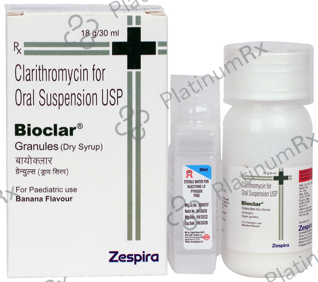 Bioclar 125mg Suspension
