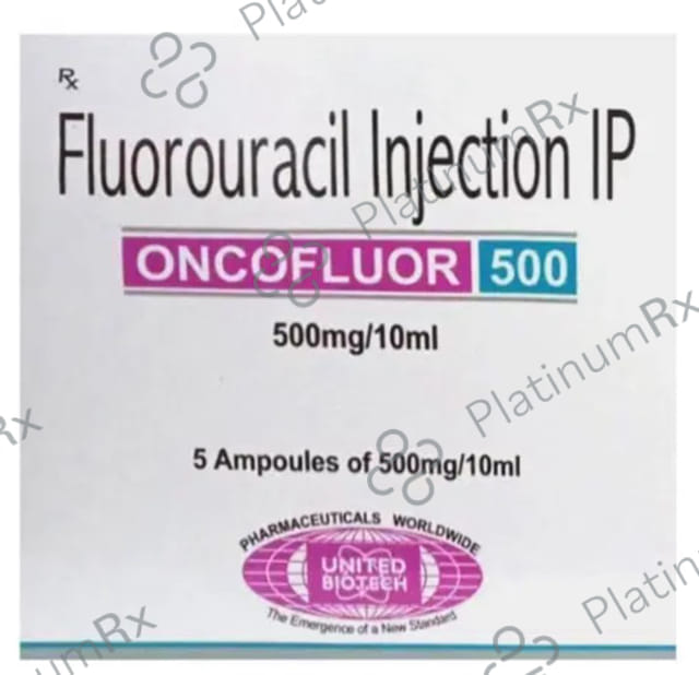 Oncoflour 500mg Injection 10ml