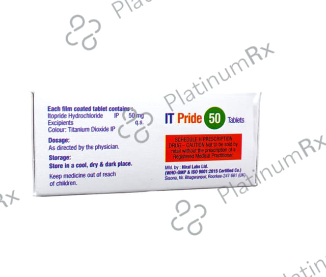 It Pride 50mg Tablet 10s