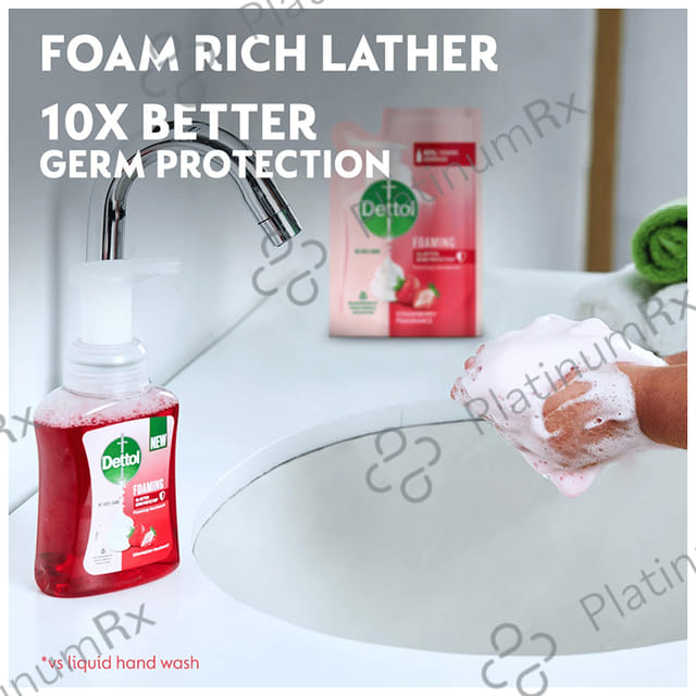 Dettol Strawberry Fragrance Refill Foaming Handwash 700ml