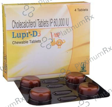 Lupi D3 60K Chewable Tablet Tangy Orange