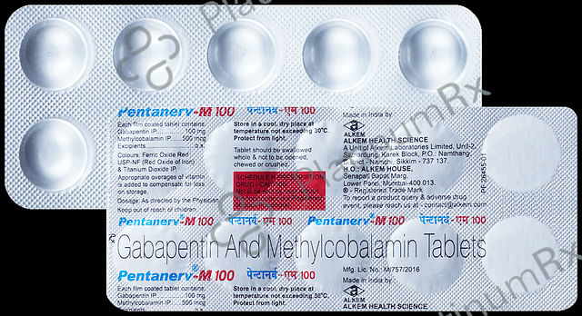 Pentanerv M 100mg/500mcg Tablet